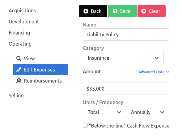 Create A Basic Expense